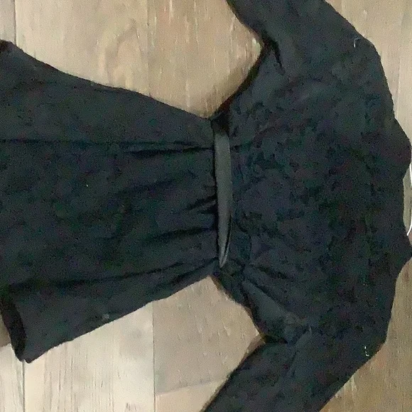 Alfani Womens mini black lace shirt🤩 - Picture 10 of 10